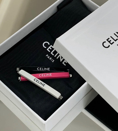 셀린느 삼색 집게핀