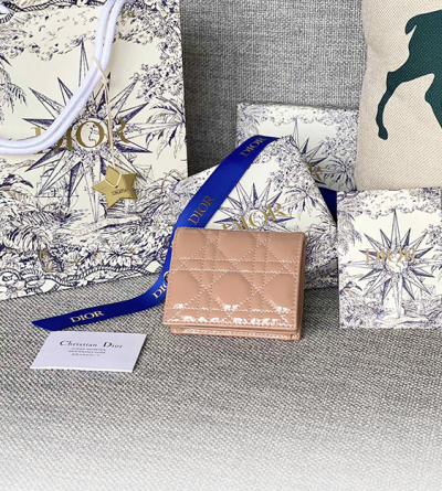 디올 레이디 디올 가드니아 미니 지갑