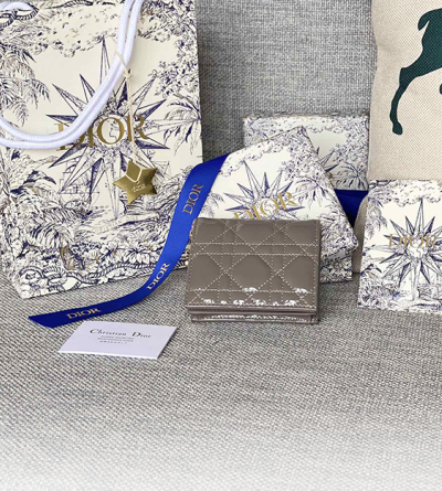 디올 레이디 디올 가드니아 미니 지갑