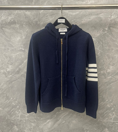 톰브라운 울 로즈 집업 후드