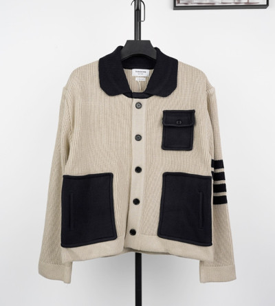 톰브라운 울 니트 자켓