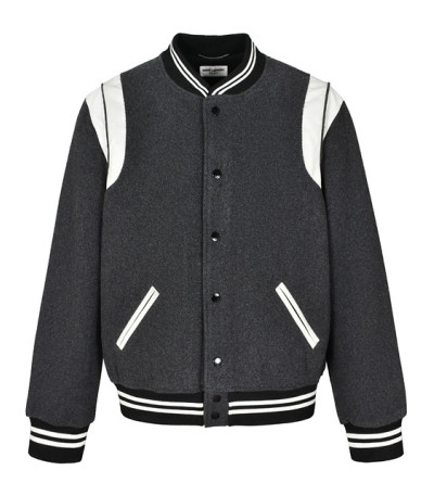 생로랑 클래식 야구 점퍼