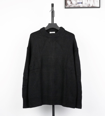 더로우 캐시미어 라운드 니트