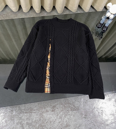 버버리 클래식 체크 니트