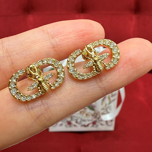 디올 Petit CD Bee 귀걸이