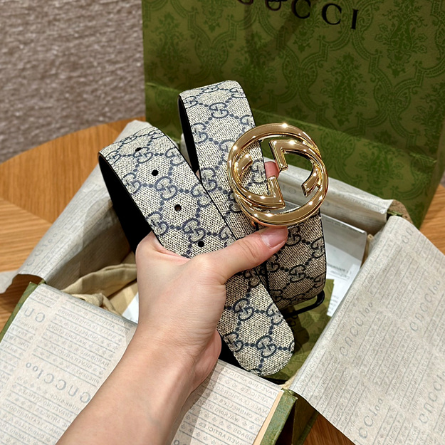 구찌 GG 슈프림 캔버스 벨트