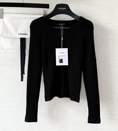 샤넬 자수 니트