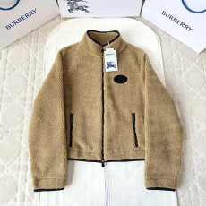 버버리 플리스 보카시 자켓