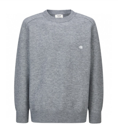 셀린느 스몰 로고 니트