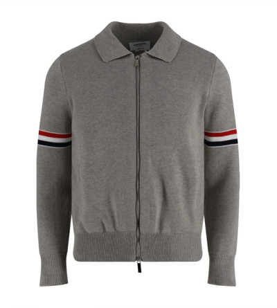 톰브라운 울 니트 집업