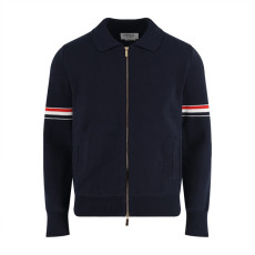 톰브라운 울 니트 집업