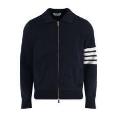 톰브라운 울 니트 집업