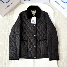 버버리 코듀로이넥 퀄팅 자켓