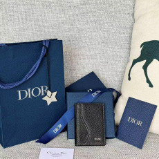 디올 세들 2단 카드 지갑