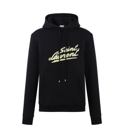 생로랑 프린트 후드