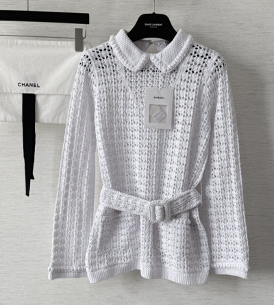 샤넬 펀칭 니트 긴팔