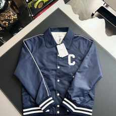 셀린느 레터링 로고 야구 점퍼