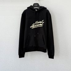 생로랑 로고 후드