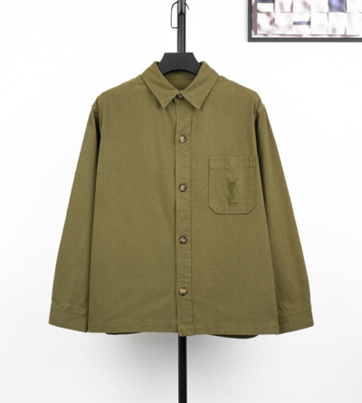 생로랑 자수 셔츠