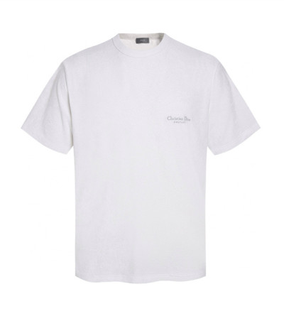 디올 자수 로고 반팔