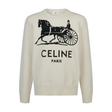 셀린느 프린팅 니트