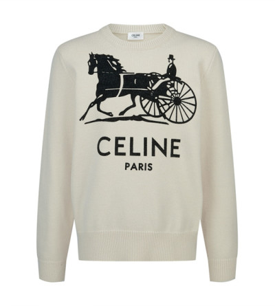 셀린느 프린팅 니트