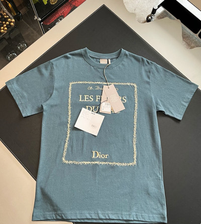 디올 자수 반팔