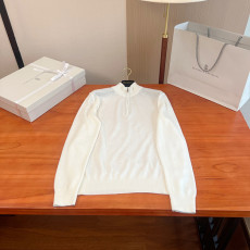 브루넬로쿠치넬리 반집업 니트