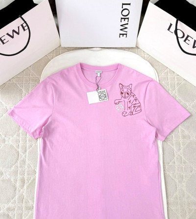 로에베 자수 반팔