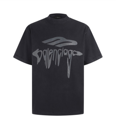 발렌시아가 프린팅 반팔