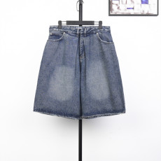발렌시아가 데님 반바지